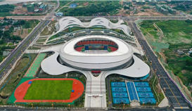 省運會今日在樂開幕，這項精品工程，德勝助建！