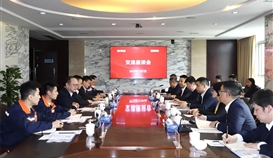 四川電信黨委書記、總經理馬杉一行 到四川德勝交流